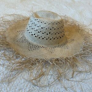 Beachy straw hat from Hawaii boutique